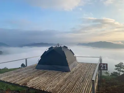 ลานกางเต็นท์ม่อนหมอกรับตะวัน ดอยป่าหวาย รูปที่ 4