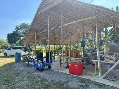 แคมป์บ้านไร่สมบูรณ์สุข happy farm camp รูปที่ 2
