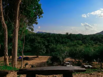 หน้าเขา ริมคลอง Camping เปิดให้บริการลานกางเต็นท์ รูปที่ 4
