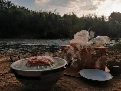 หน้าเขา ริมคลอง Camping เปิดให้บริการลานกางเต็นท์ รูปที่ 6