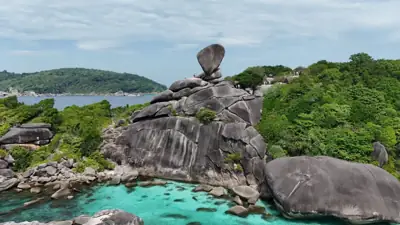 ลานกางเต็นท์เกาะเมี่ยง อุทยานแห่งชาติหมู่เกาะสิมิลัน รูปที่ 1
