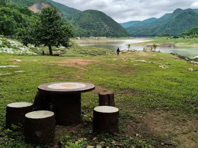จุดลานกางเต็นท์ทุ่งกิ๊ก ในเขตอุทยานแห่งชาติแม่ปิง Mae Ping รูปที่ 6
