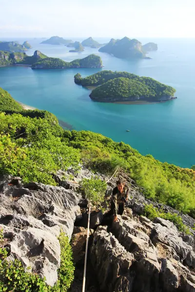 ลานกางเต็นท์เกาะวัวตาหลับ อุทยานแห่งชาติหมู่เกาะอ่างทอง รูปที่ 6