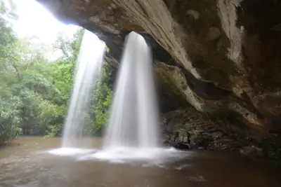 จุดลานกางเต็นท์ผาชะนะได อุทยานแห่งชาติผาแต้ม รูปที่ 1